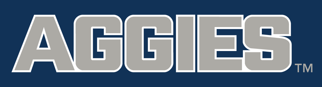 Utah State Aggies 2012-Pres Wordmark Logo 01 vinyl decal